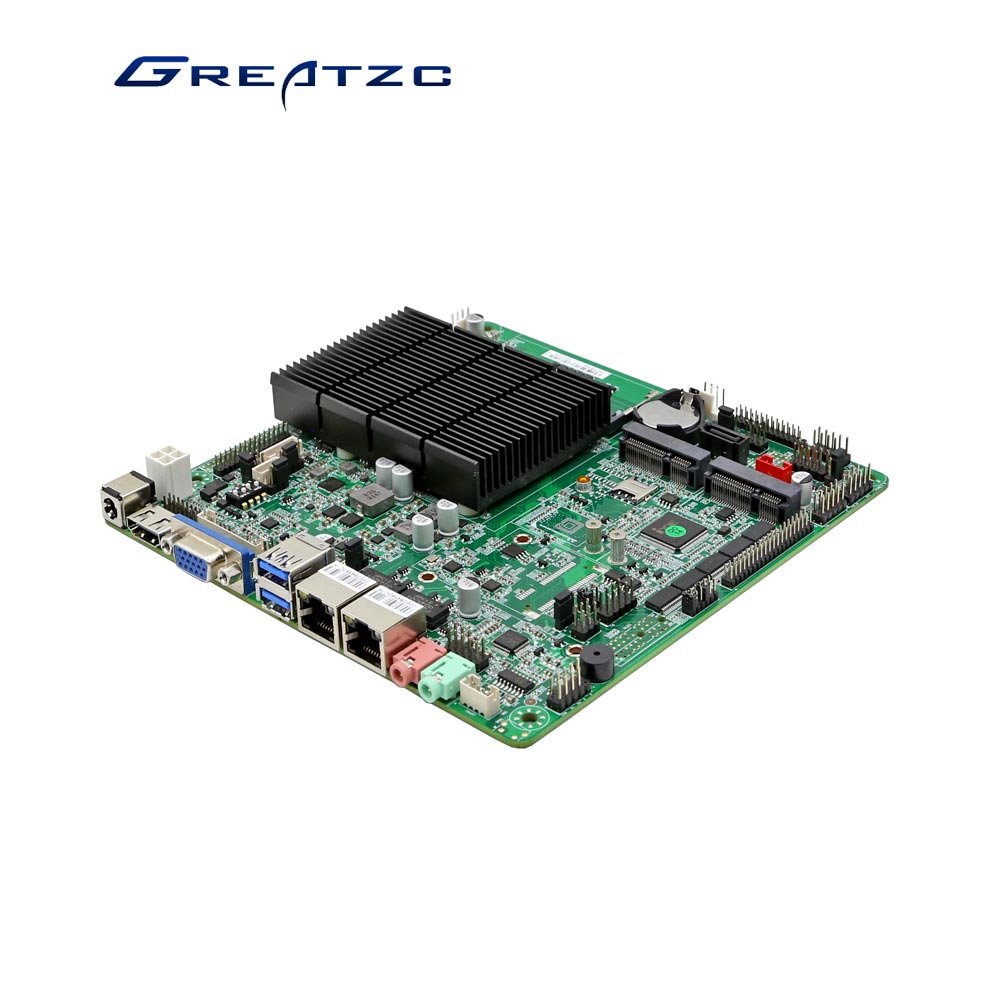 ZC-ITX40D-J4125四核無風扇miniITX工控香蕉视频污网站支持雙網6串EDPLVDS